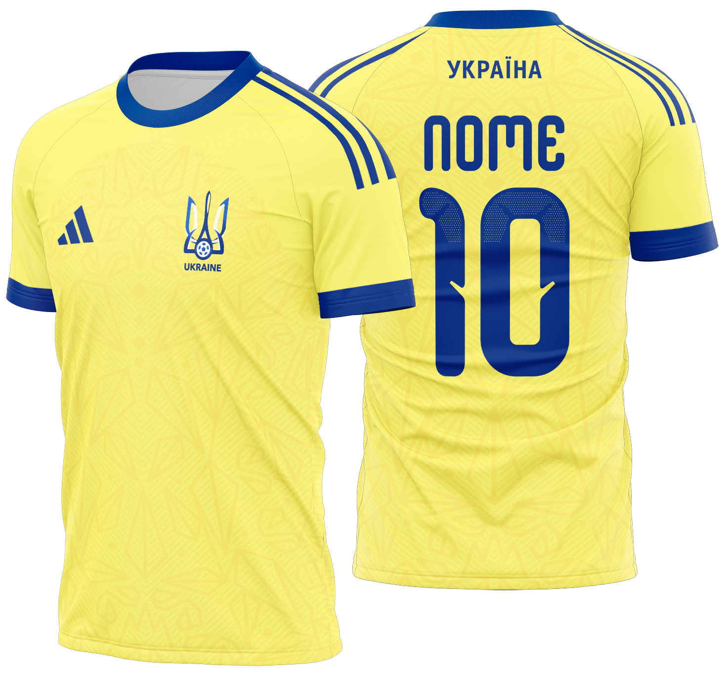 Arte vetor camisa Ucrânia Home  Kit 2026