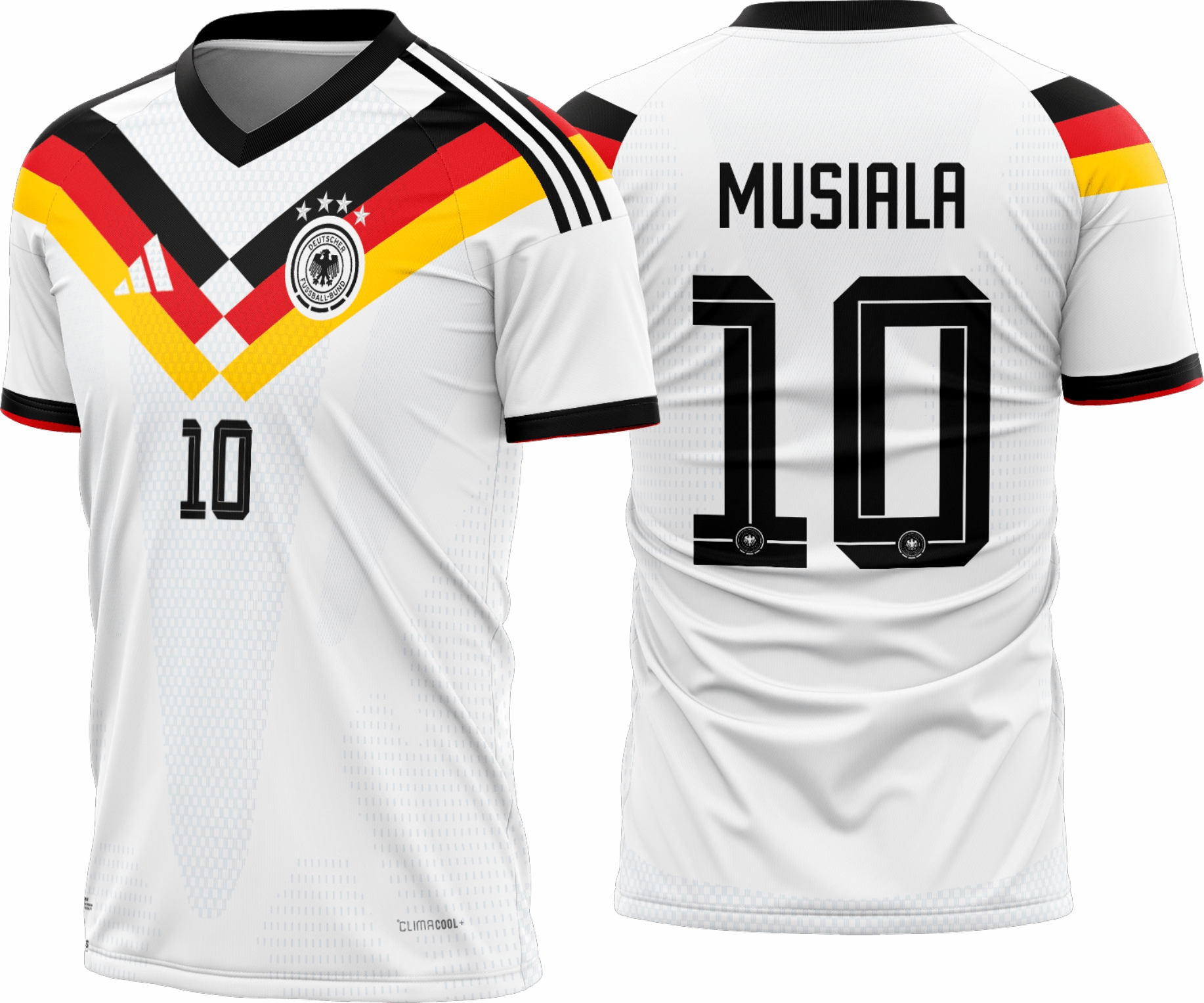 Arte Vetor Camisa Alemanha Local 2026