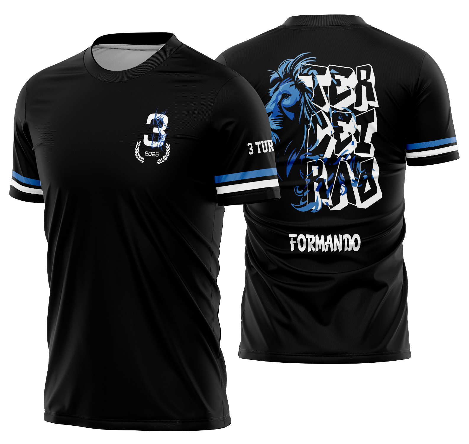 Arte vetor camisa terceirão leão Mod-313