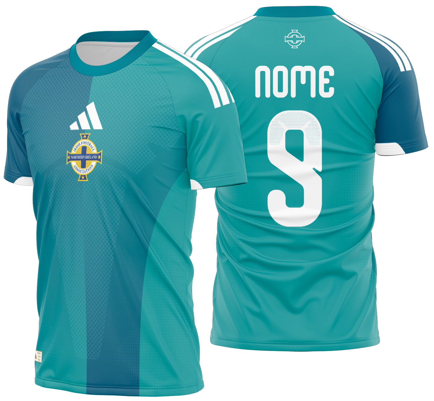 Arte Vetor Camisa Irlanda Norte Local 2026
