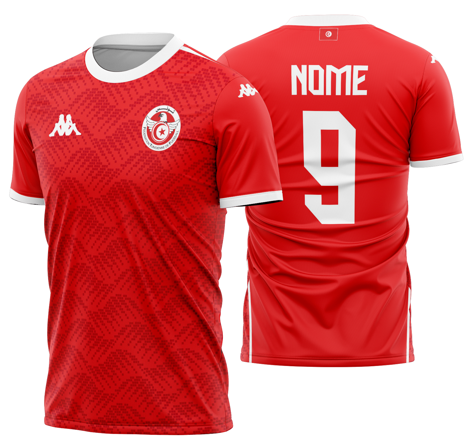 Arte Vetor Camisa Tunizia Local 2025