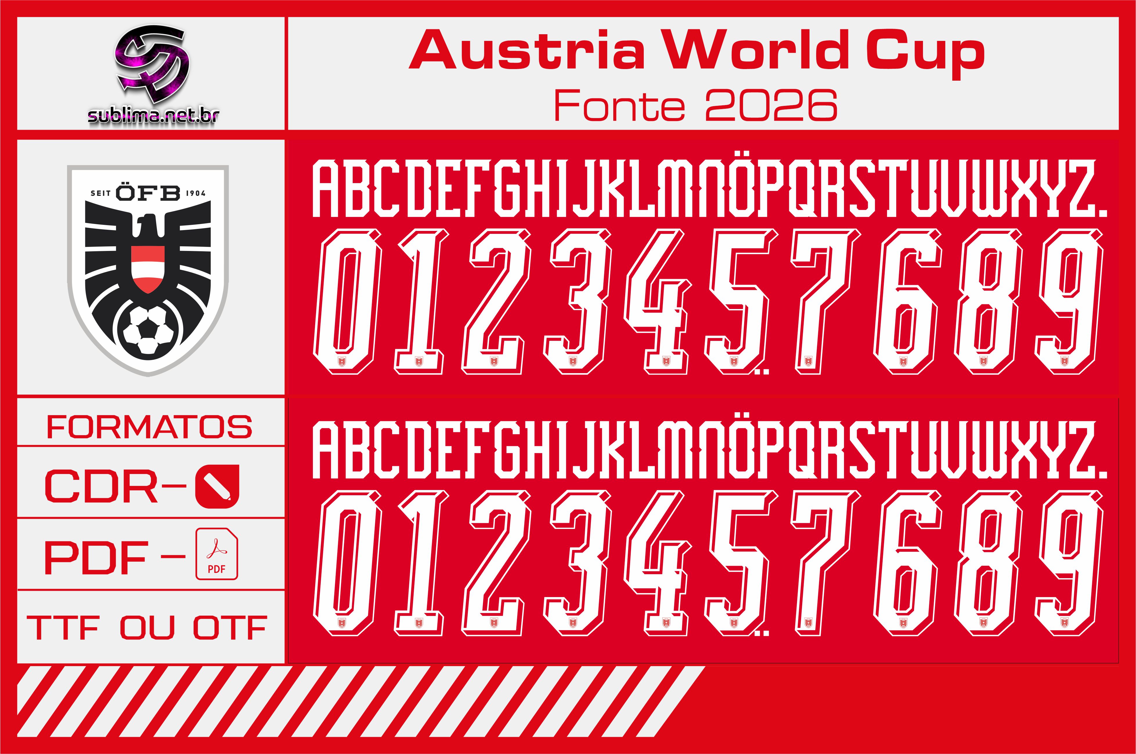 Fonte Áustria World Cup 2026