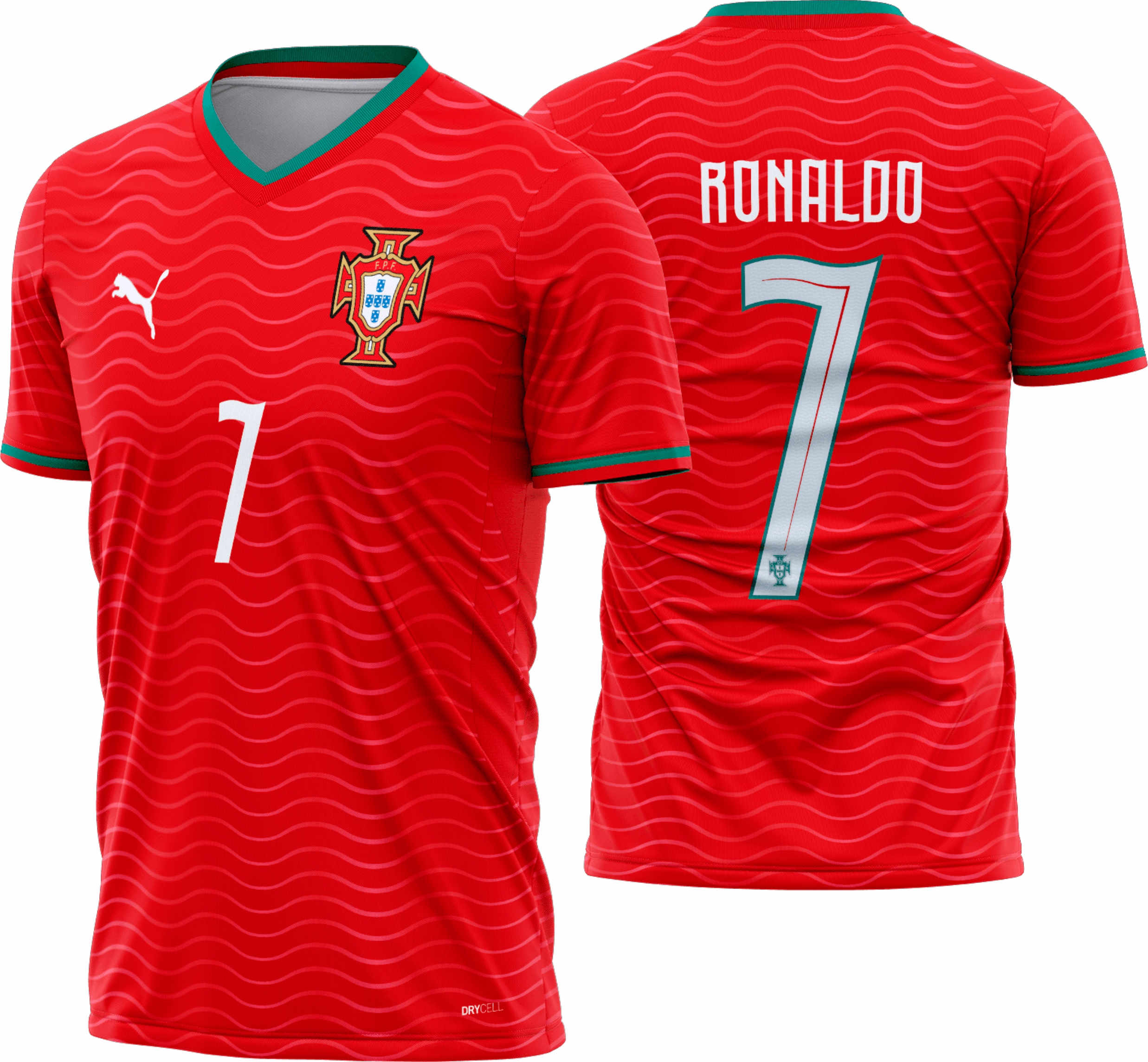 Arte vetor camisa Portugal Local 2026