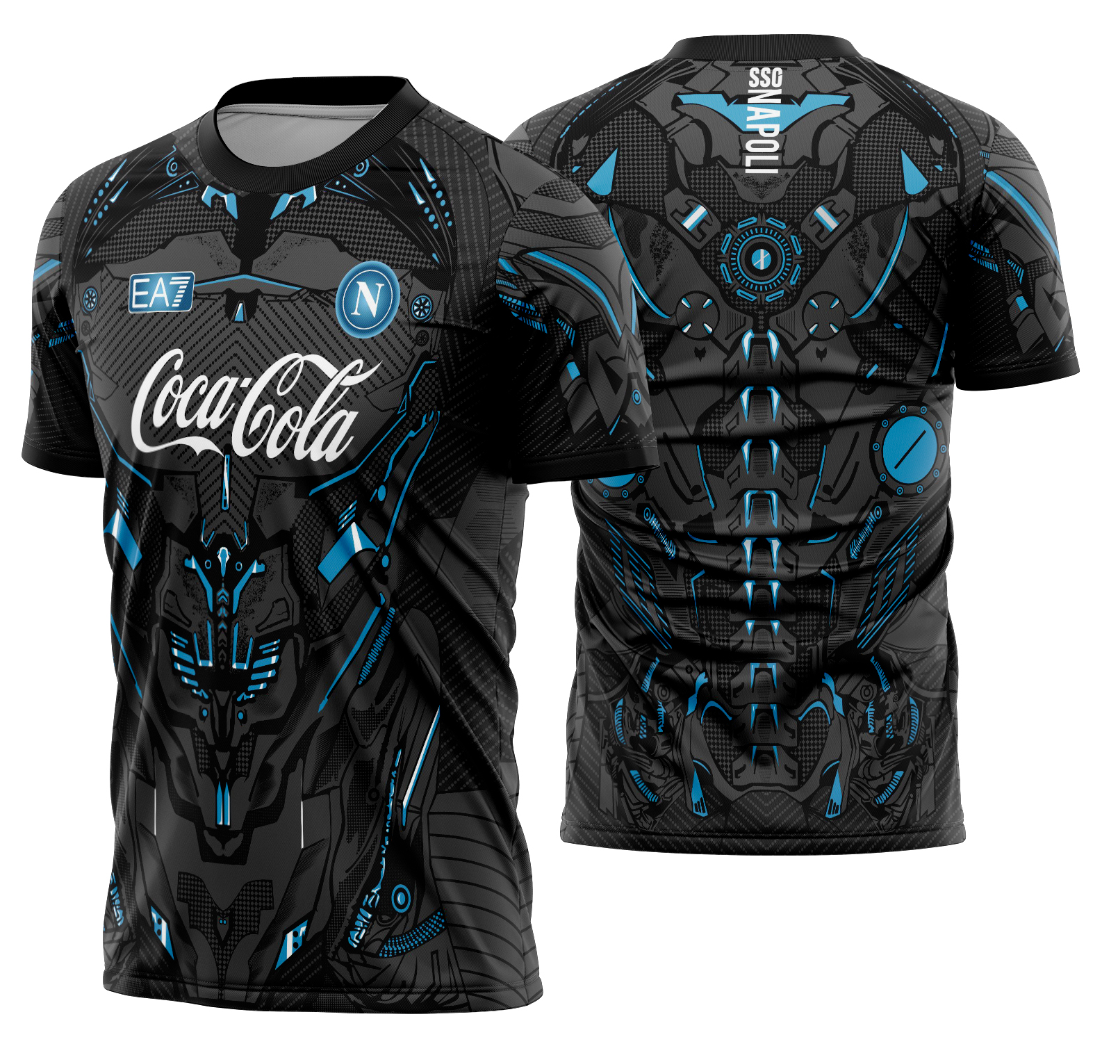 Arte vetor camisa Napoli treino 2025-2026