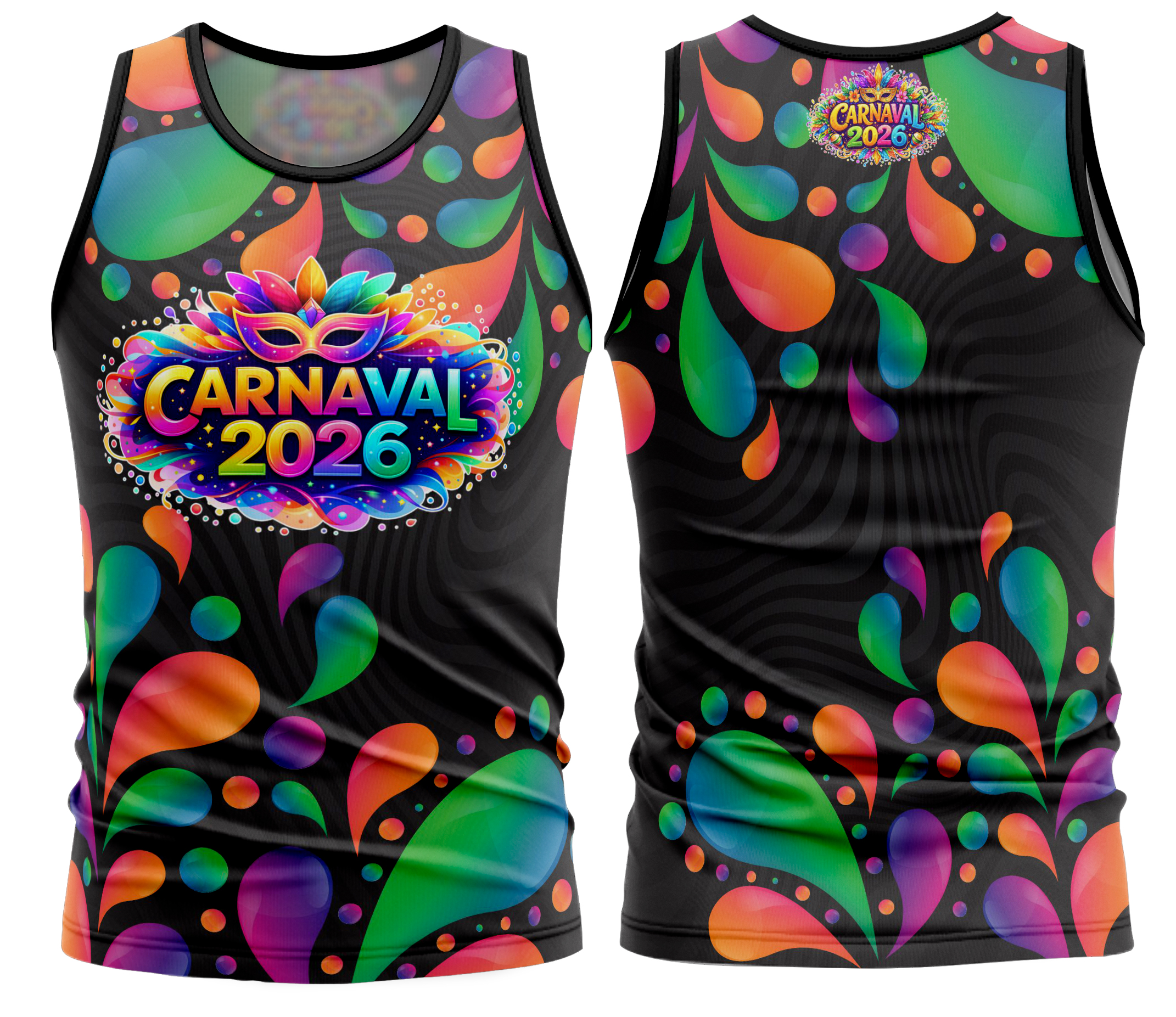 Arte vetor camisa Carnaval-Mod-254