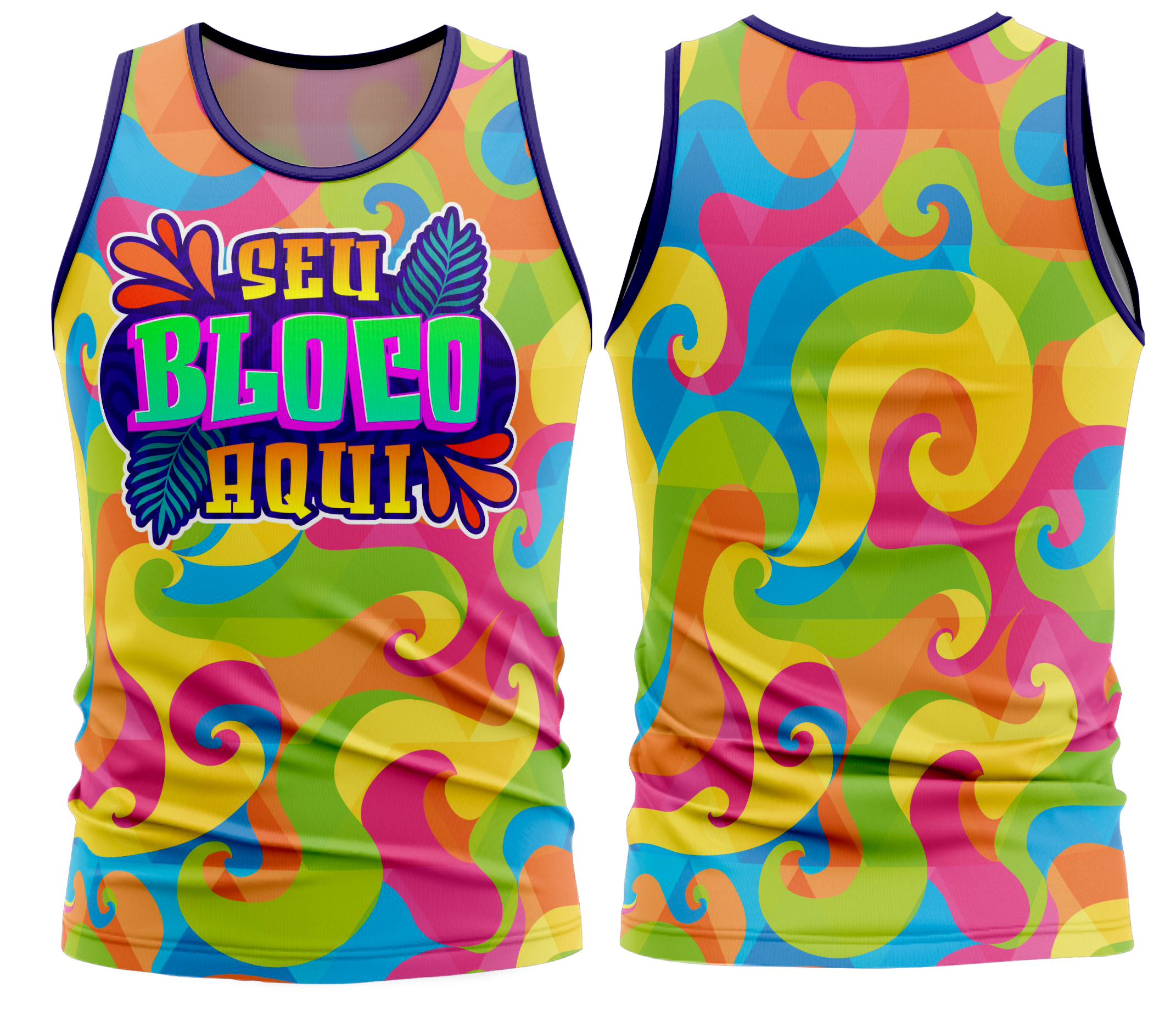 Arte estampa camisa Carnaval-Mod-257