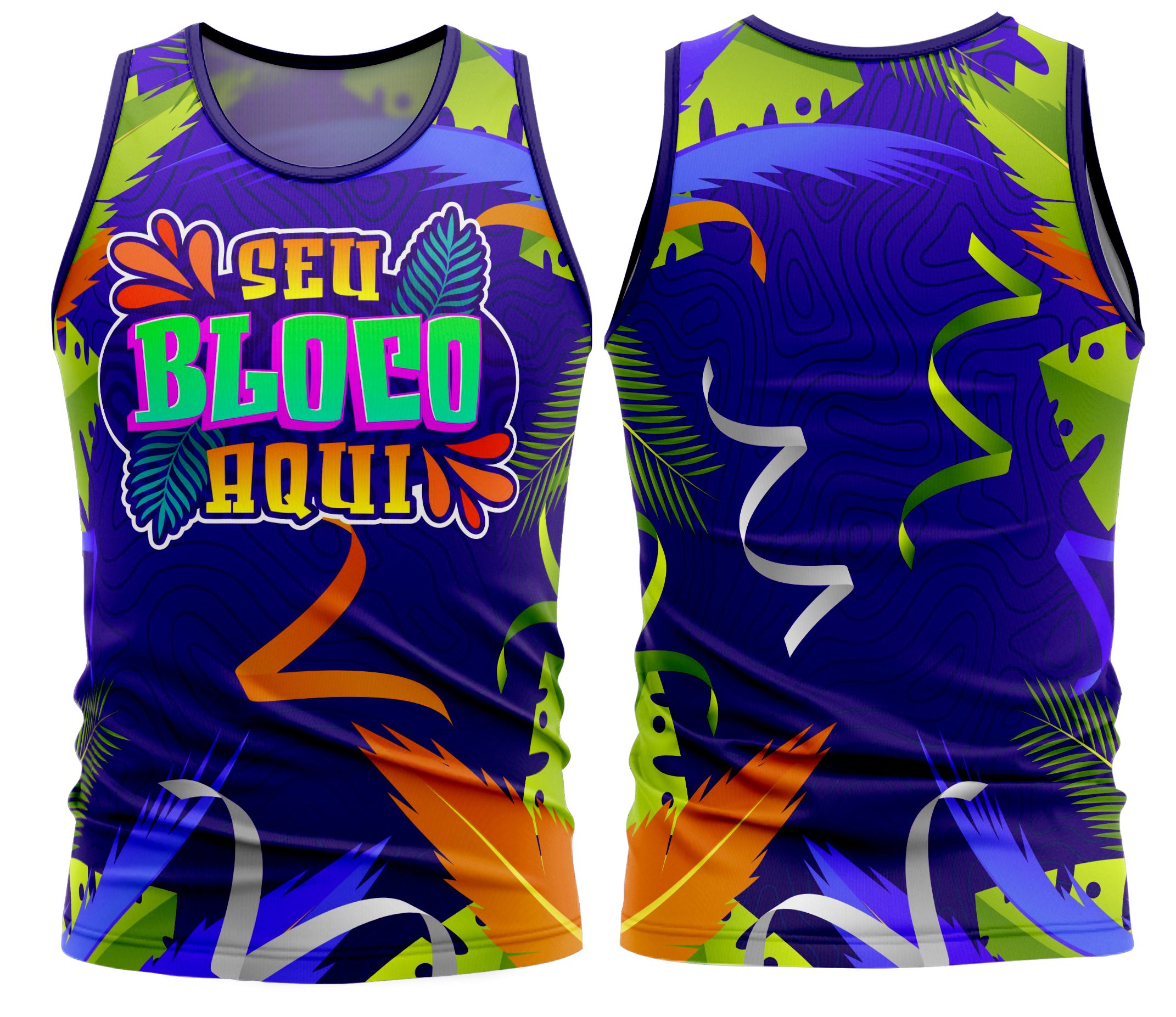 Arte vetor camisa Carnaval-Mod-258