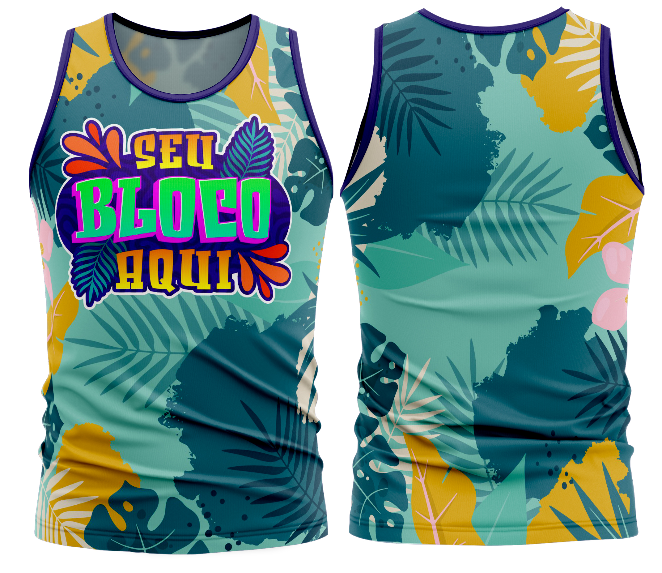 Arte estampa camisa Carnaval-Mod-260