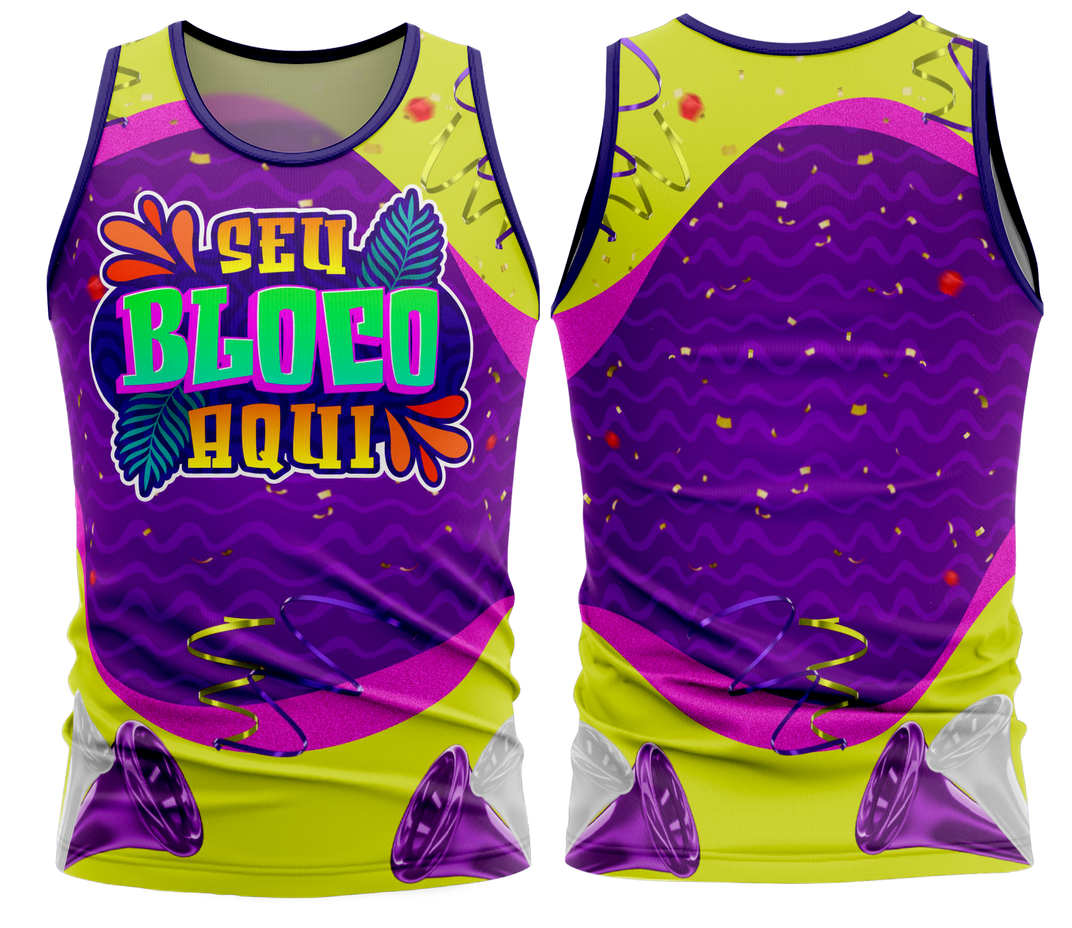 Arte vetor camisa Carnaval-Mod-263