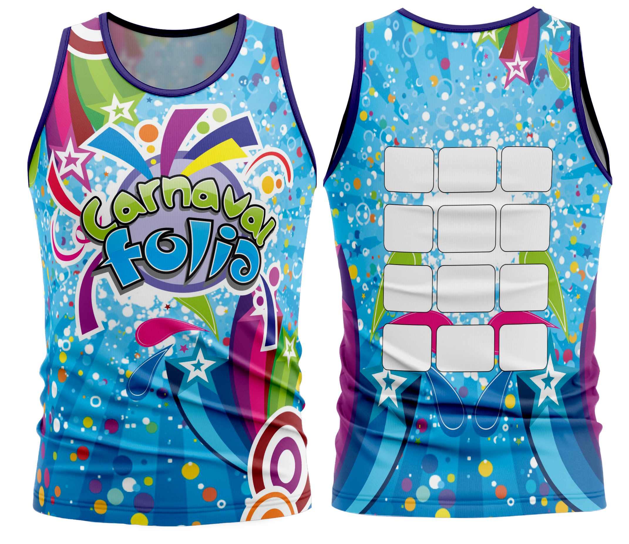 Arte vetor camisa Carnaval-Mod-266
