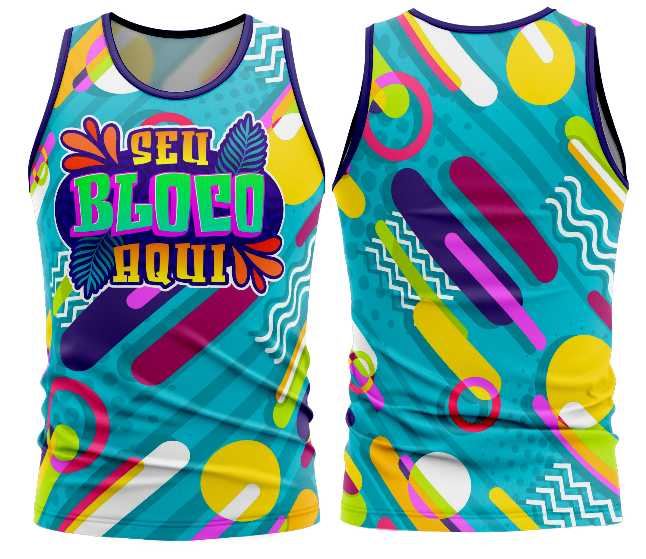 Arte vetor camisa Carnaval-Mod-268