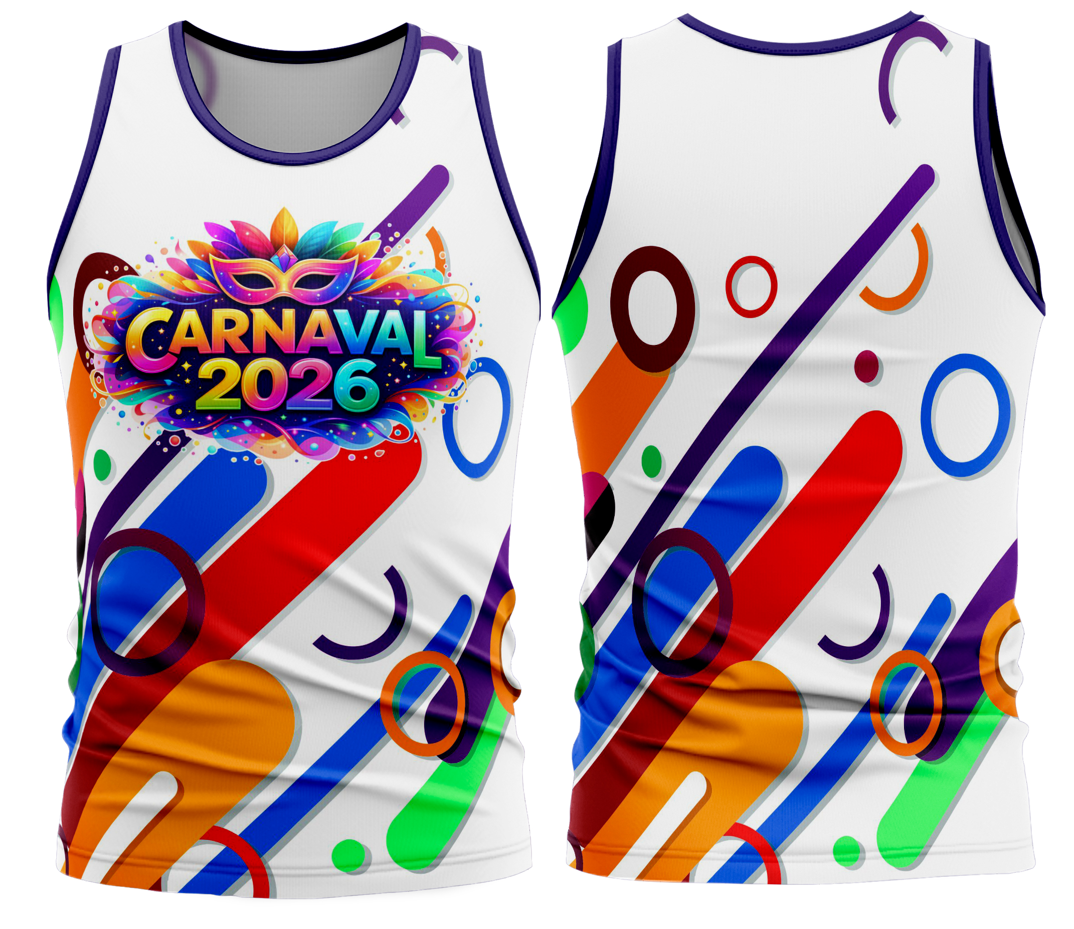 Arte Vetor Camisa Carnaval-Mod-273