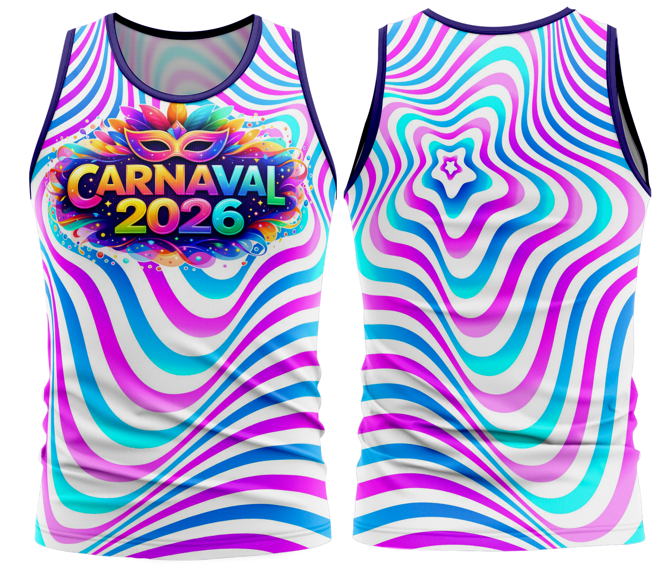 Arte Vetor Camisa Carnaval-Mod-274