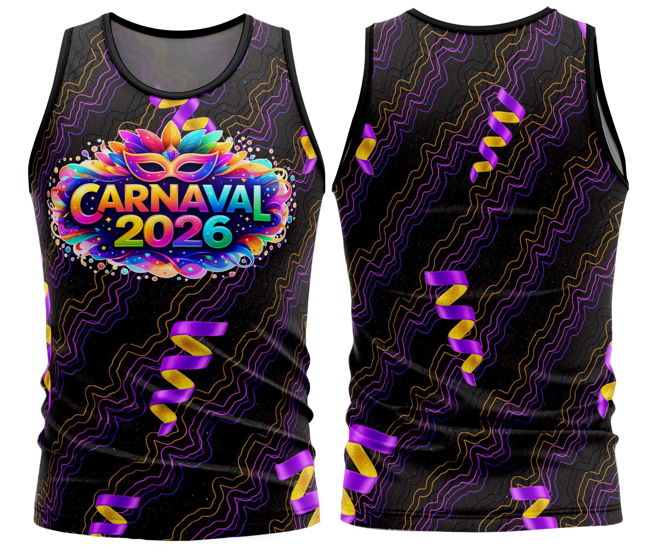 Arte estampa camisa Carnaval-Mod-285