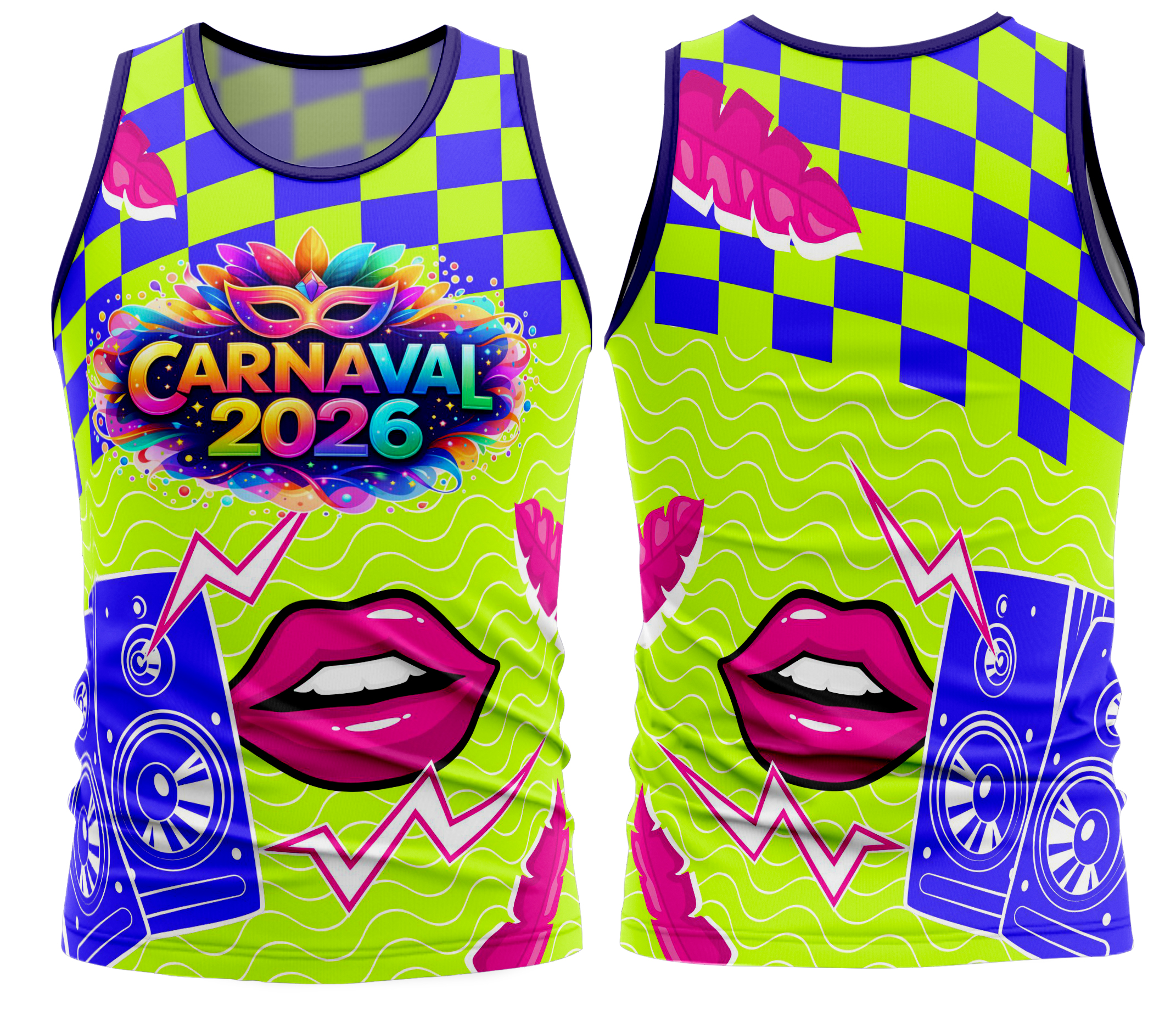 Arte vetor camisa Carnaval-Mod-286