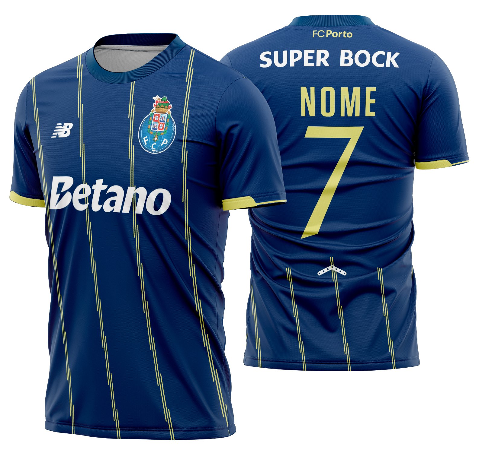 Arte Vetor Camisa FC Porto quarta 2025-2026
