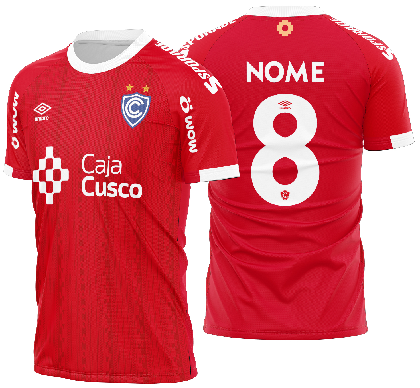 Arte Vetor Camisa Cienciano Local 2026