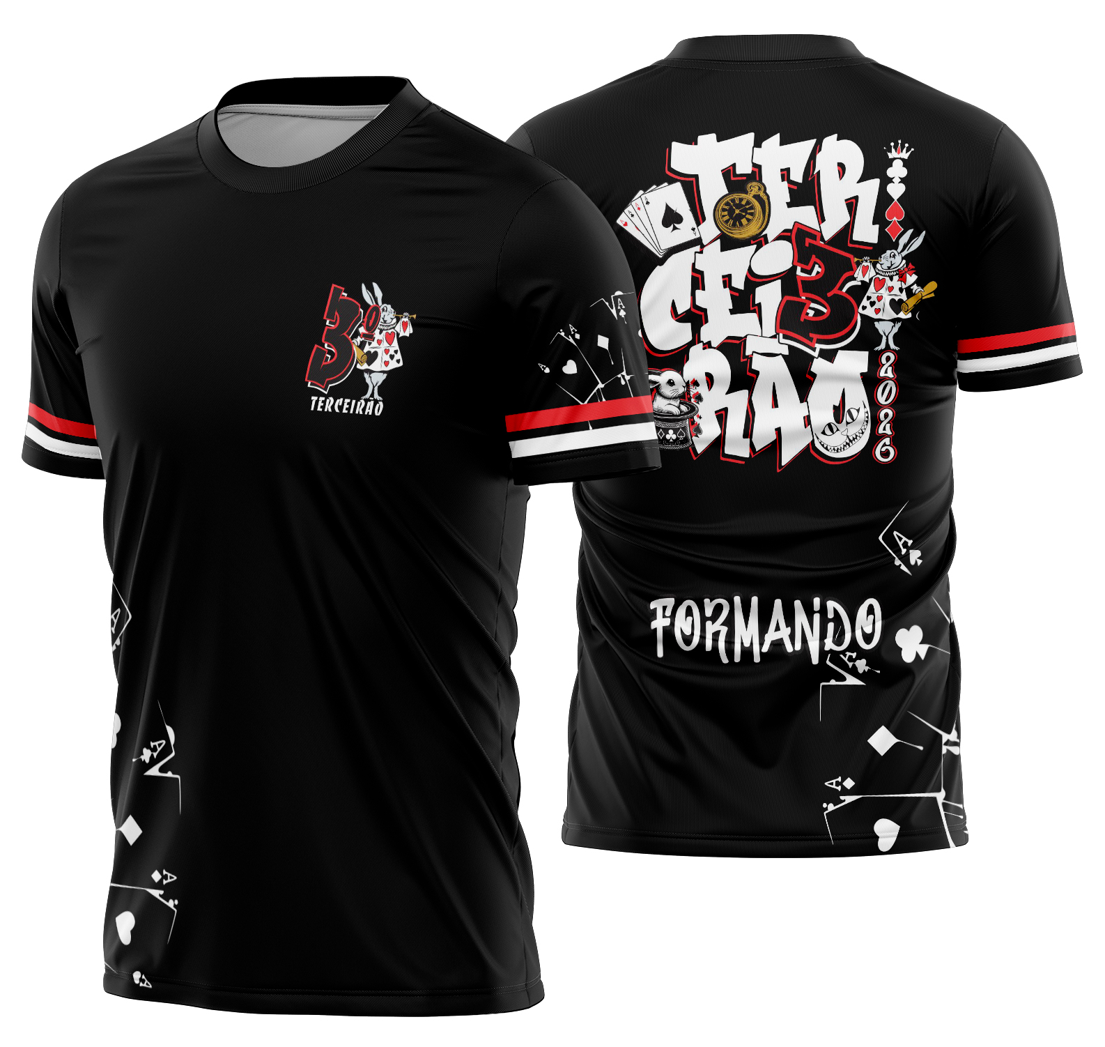 Arte Vetor Camisa terceirão coelho Mod-319