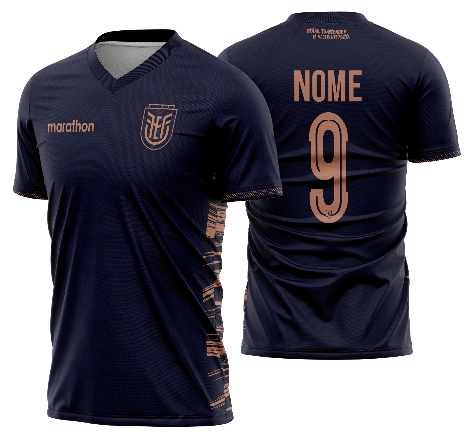 Arte Vetor Camisa Equador visita 2026