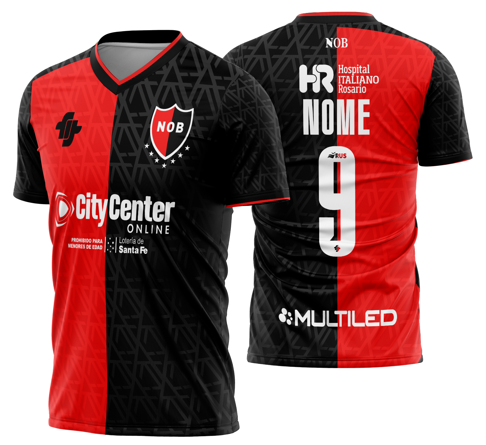 Arte Vetor Camisa Newell's Home 2026