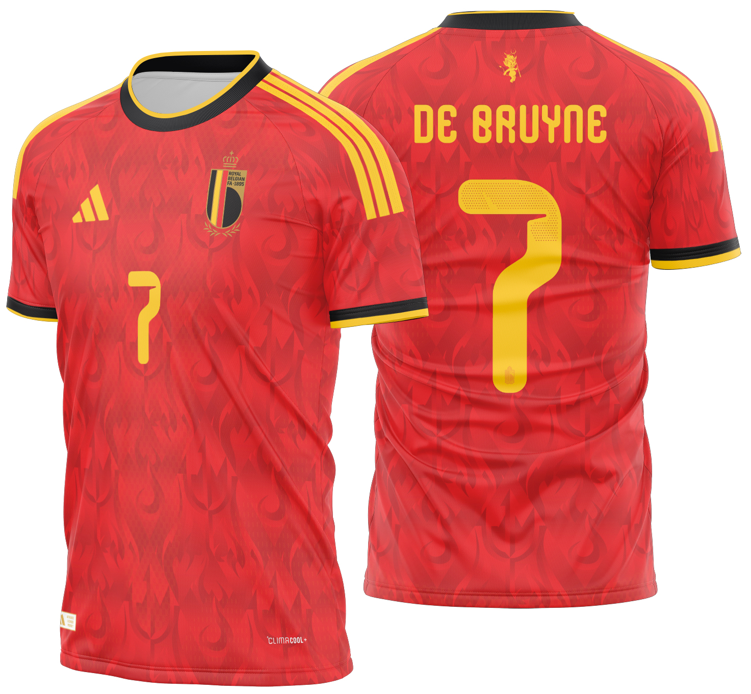 Arte vetor camisa Belgica Titular 2026