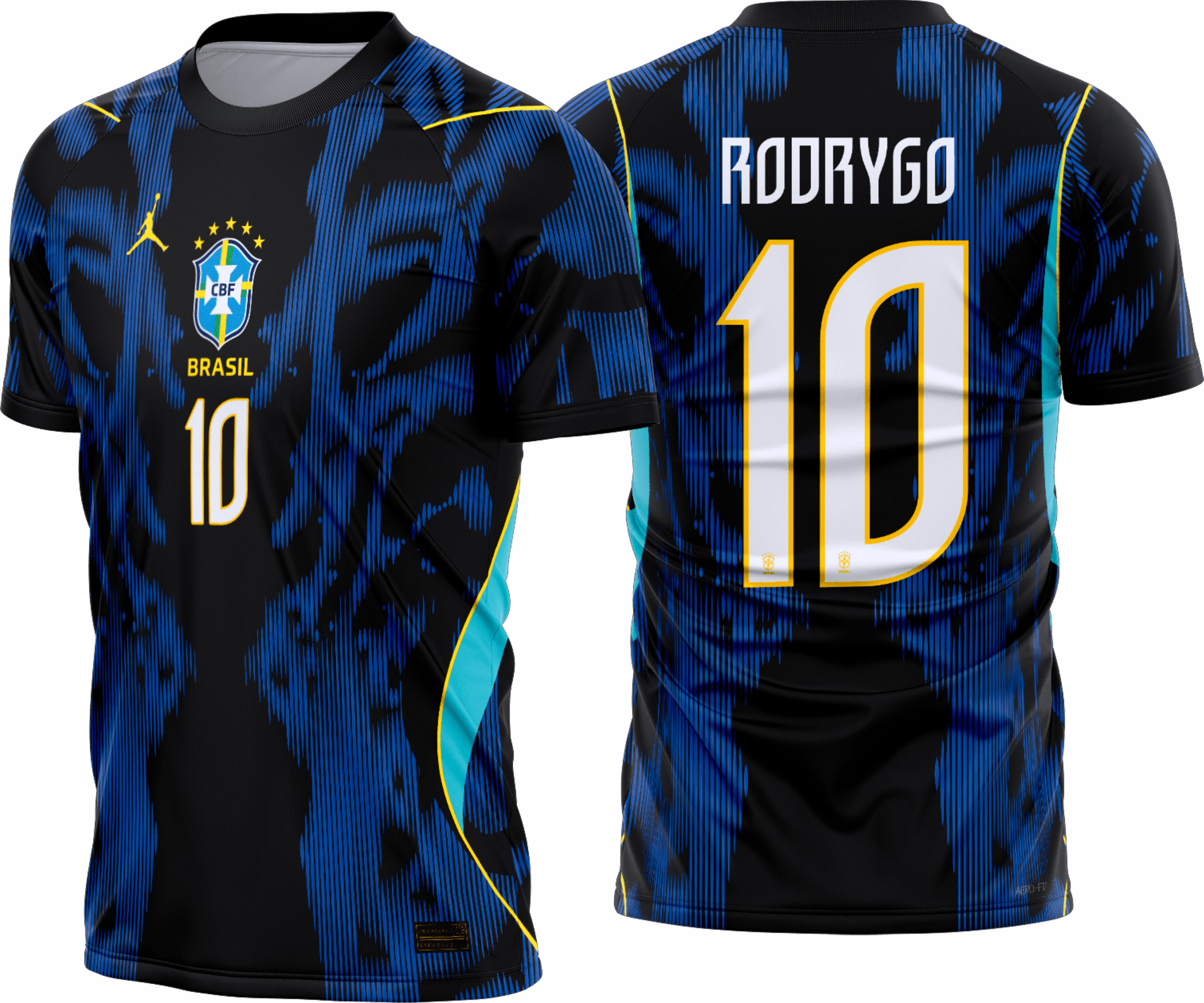 Arte vetor camisa Brasil Away 2026