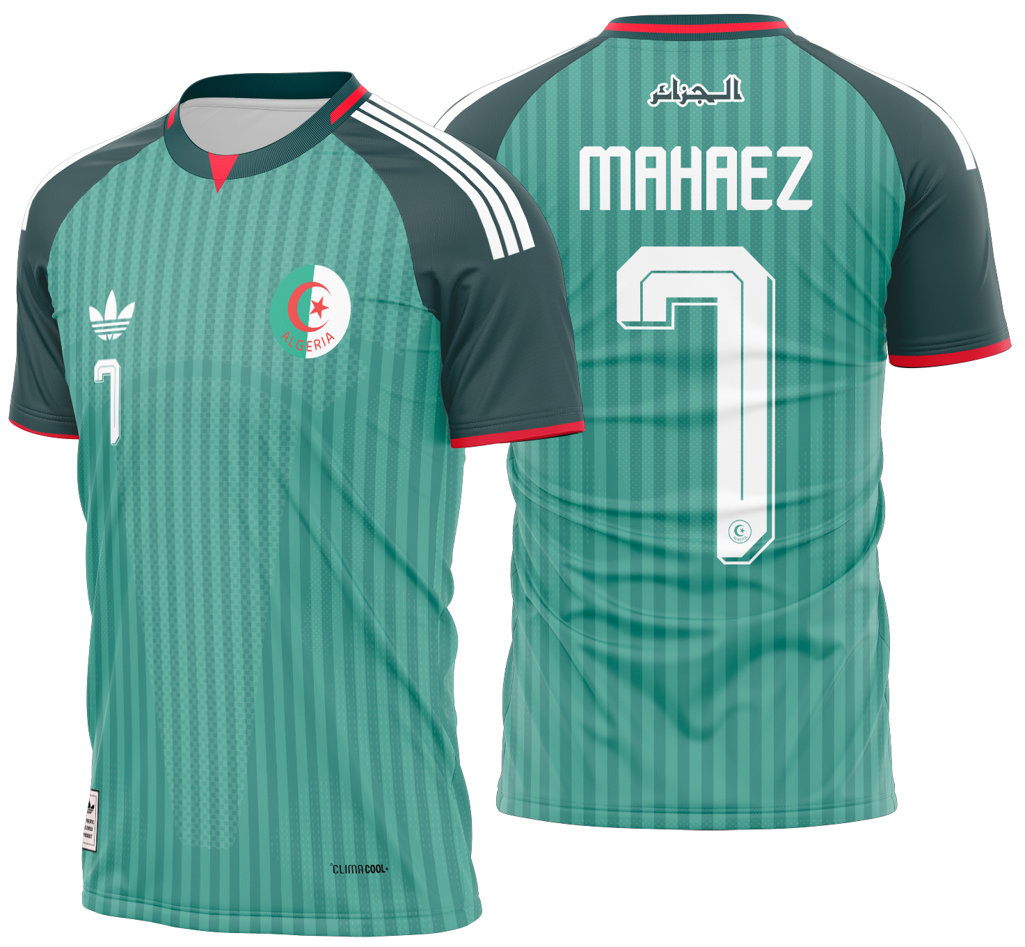 Arte Vetor Camisa Algeria visita 2026