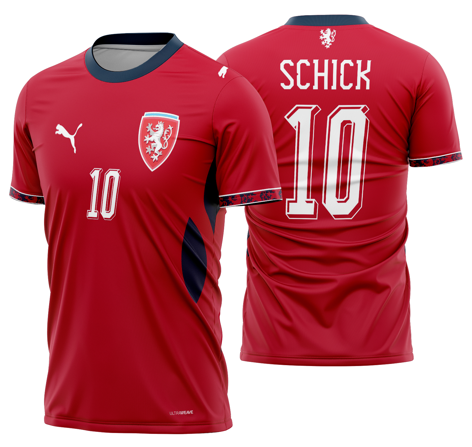 Arte Vetor Camisa Republica Checa Local 2026