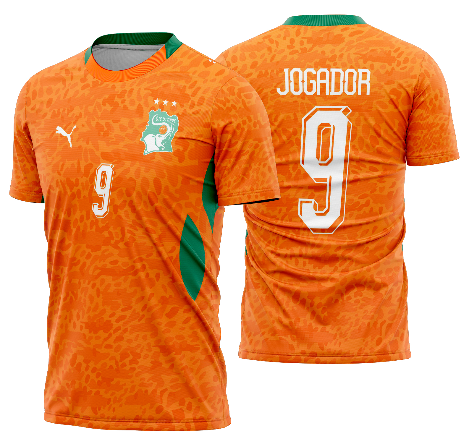 Arte Vetor Camisa Costa Marfim titular 2026