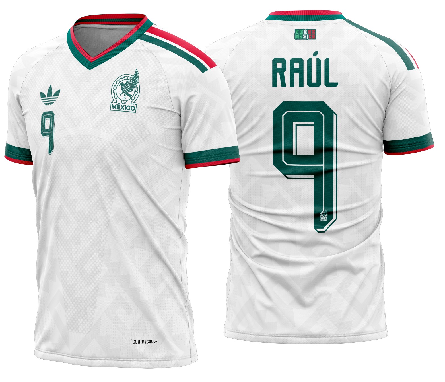 Arte Vetor Camisa México visita 2026