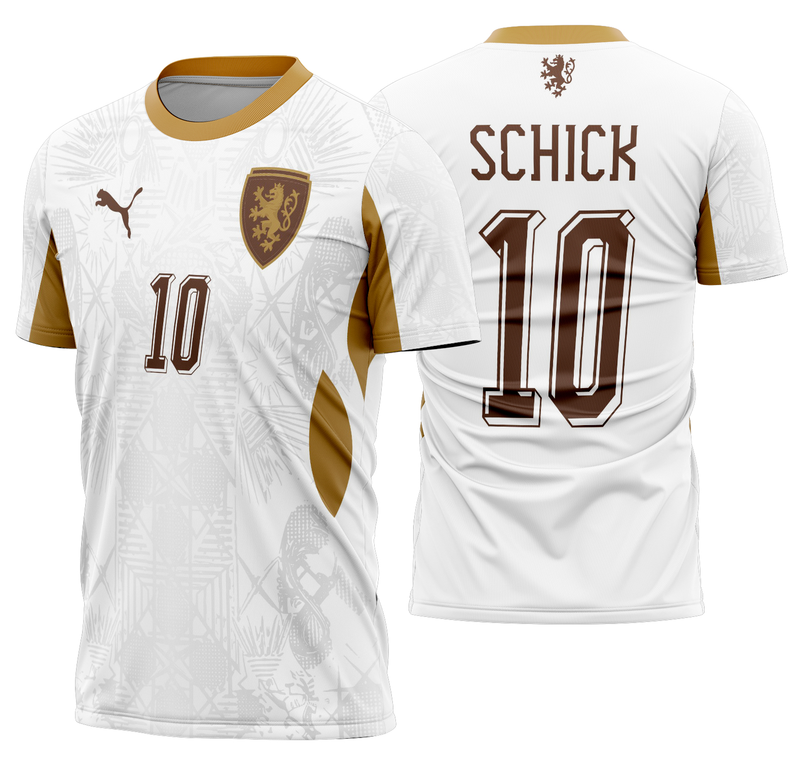 Arte Vetor Camisa Republica Checa visita 2026