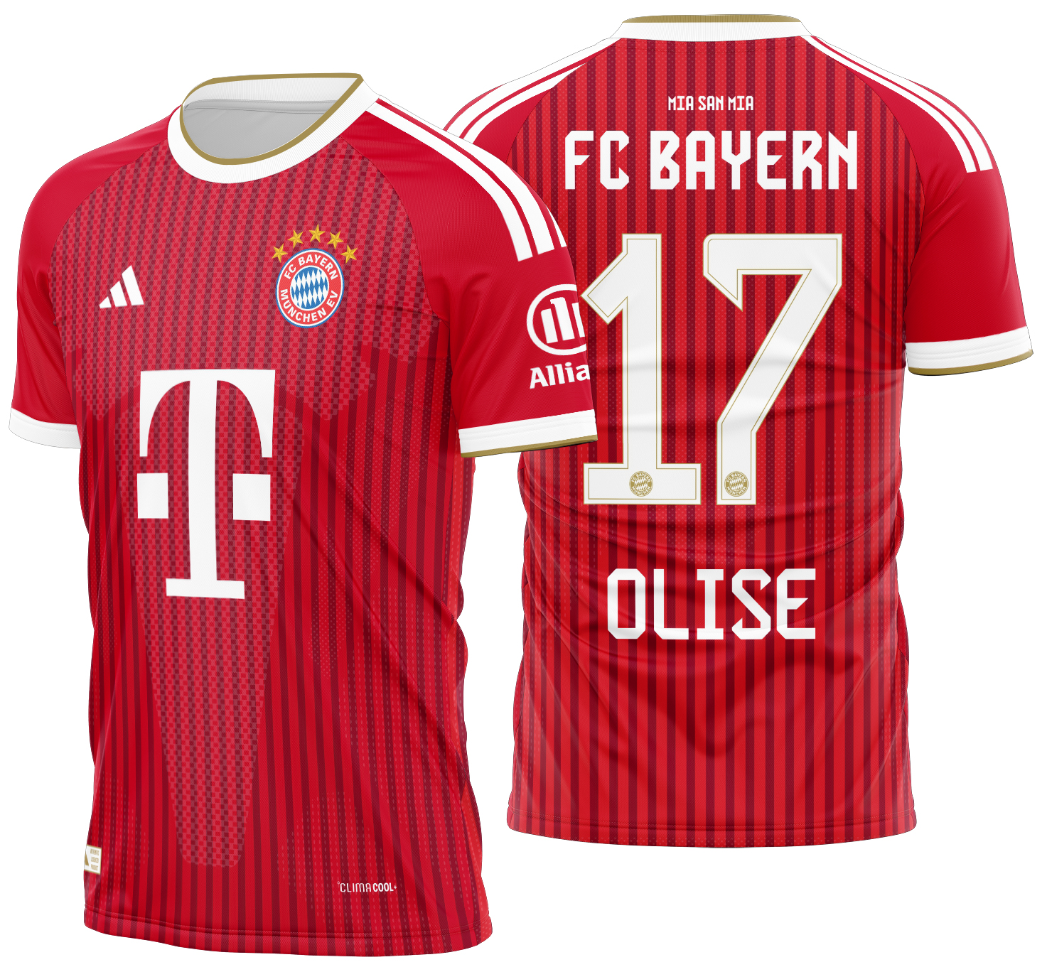 Arte Vetor Camisa Bayern München Home 2026-2027