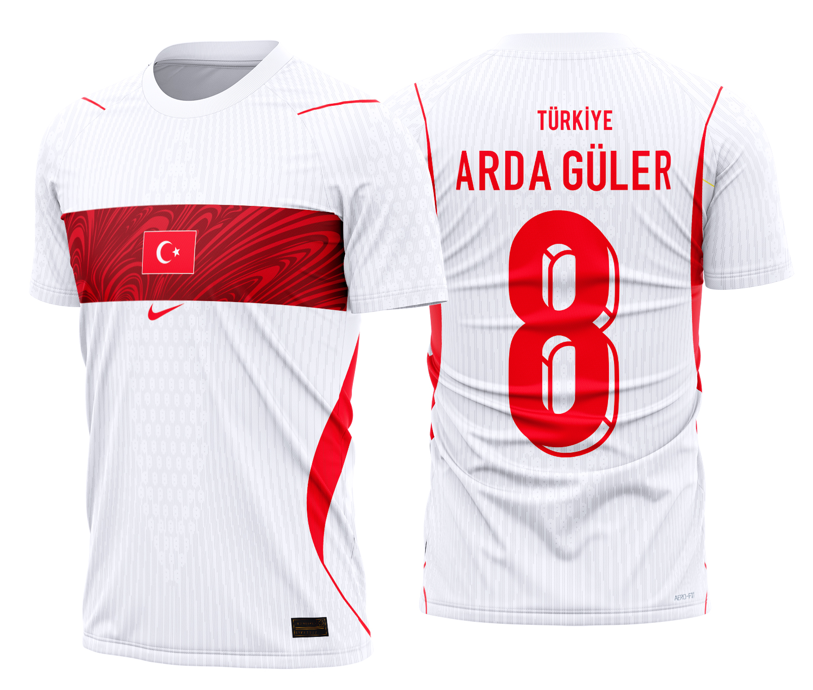 Arte Vetor Camisa Turquia Home 2026