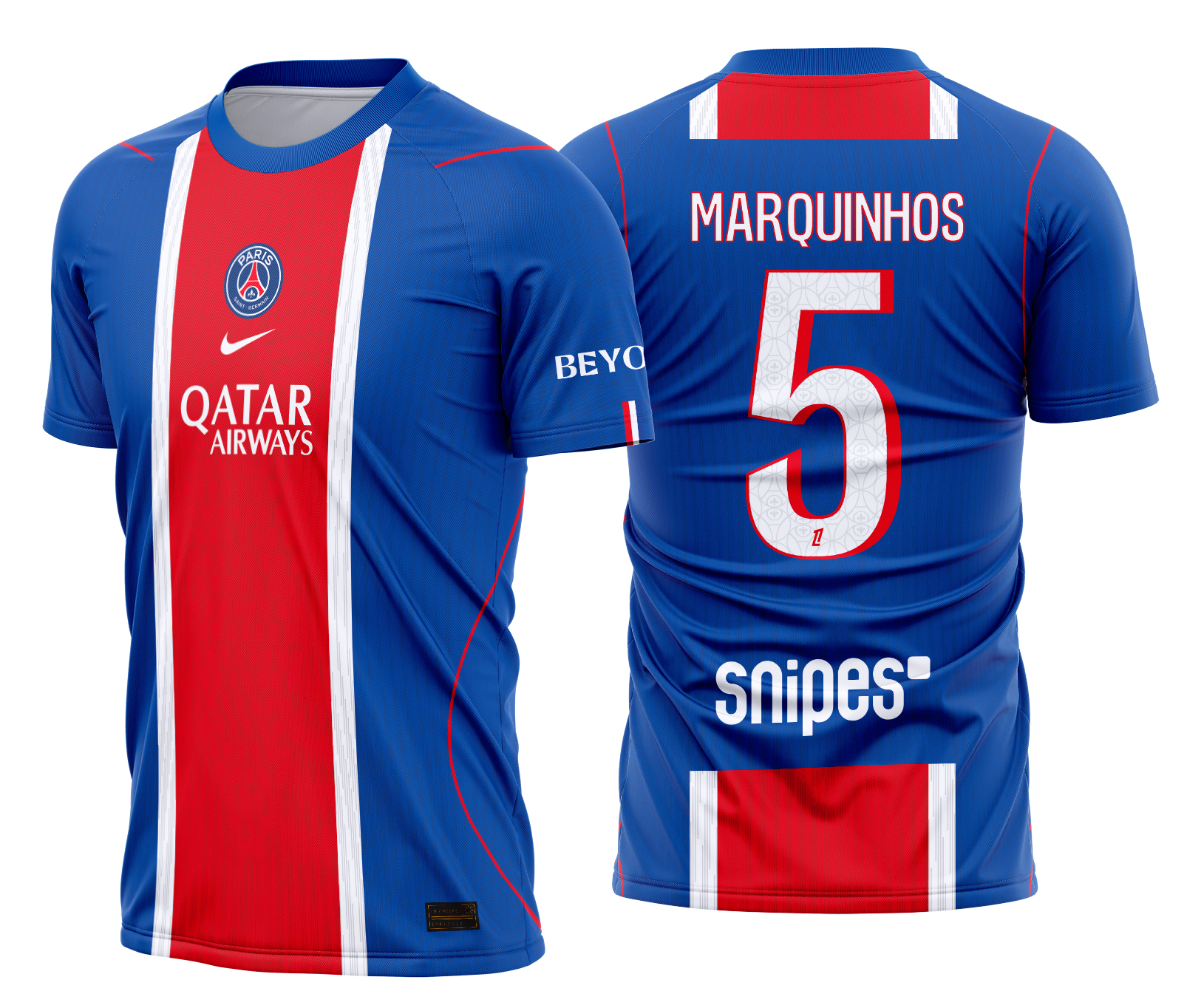 Arte Vetor Camisa Psg Home 2026-2027