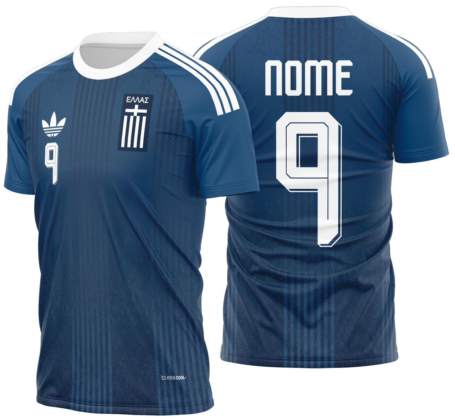 Arte Vetor Camisa Grécia Away 2026