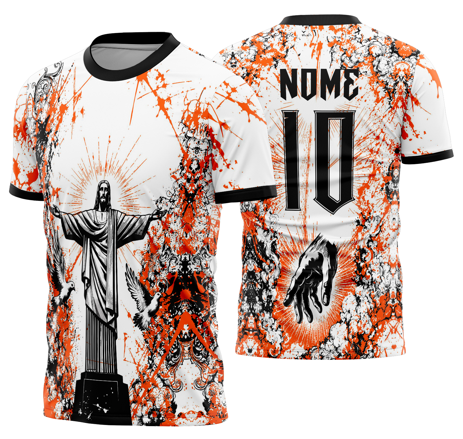 Arte Vetor Camisa Interclasse cristo Mod-917