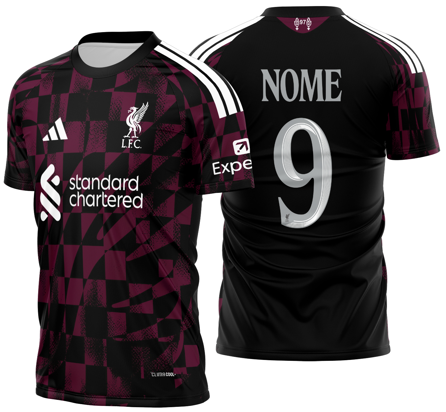 Arte Vetor Camisa Liverpool Third 2026-2027
