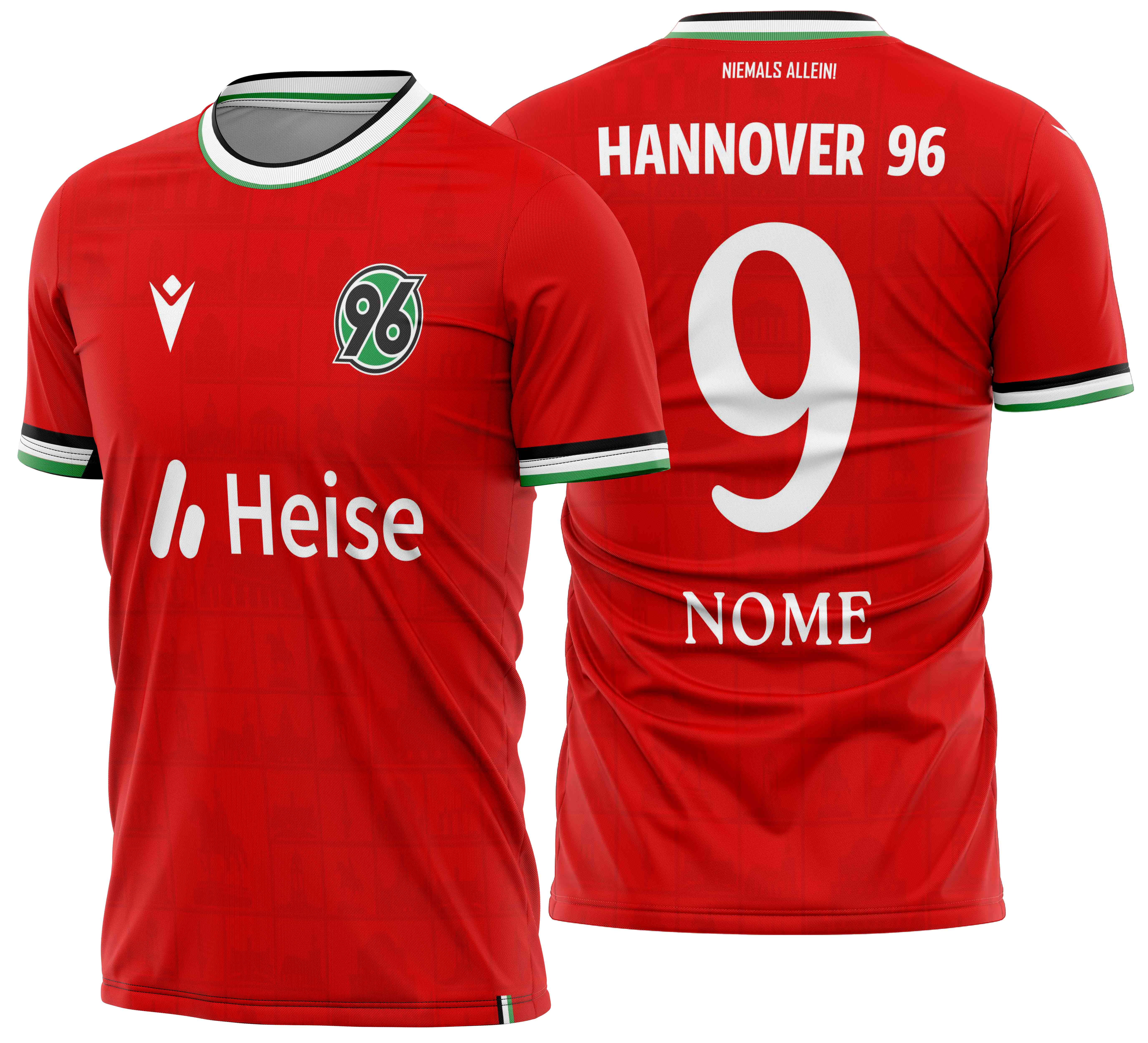 Arte Vetor Camisa Hannover 96 Home 2026-2027