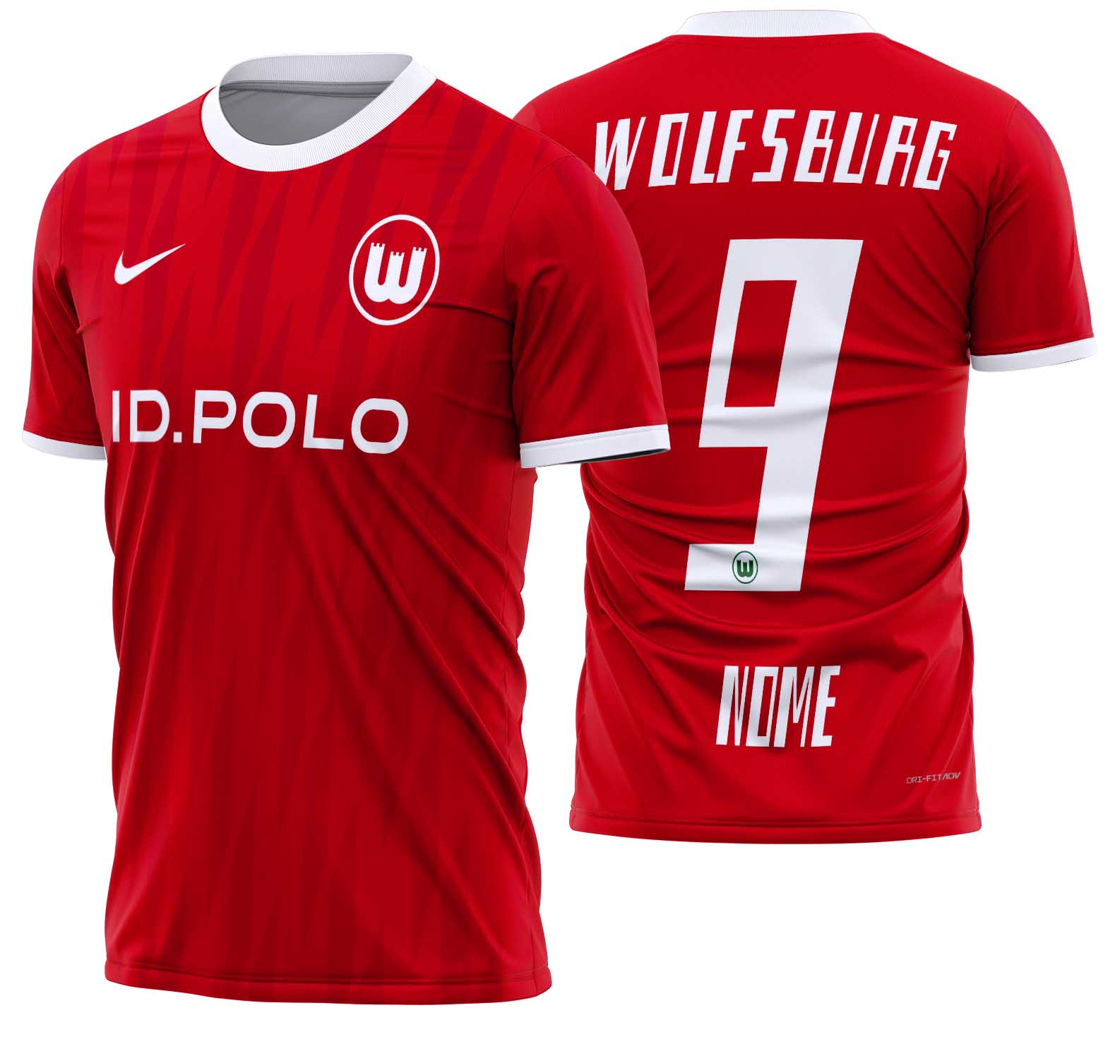 Arte vetor camisa VfL Wolfsburg Third 2026-2027