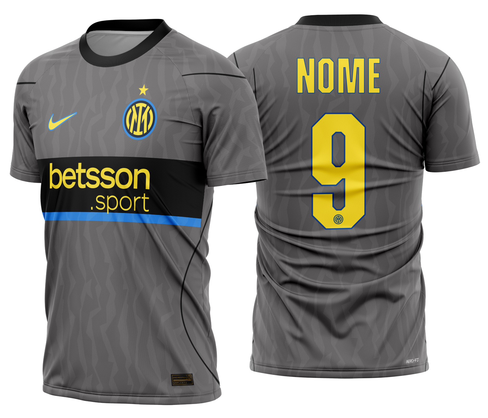 Arte Vetor Camisa Inter Milan Third 2026-2027