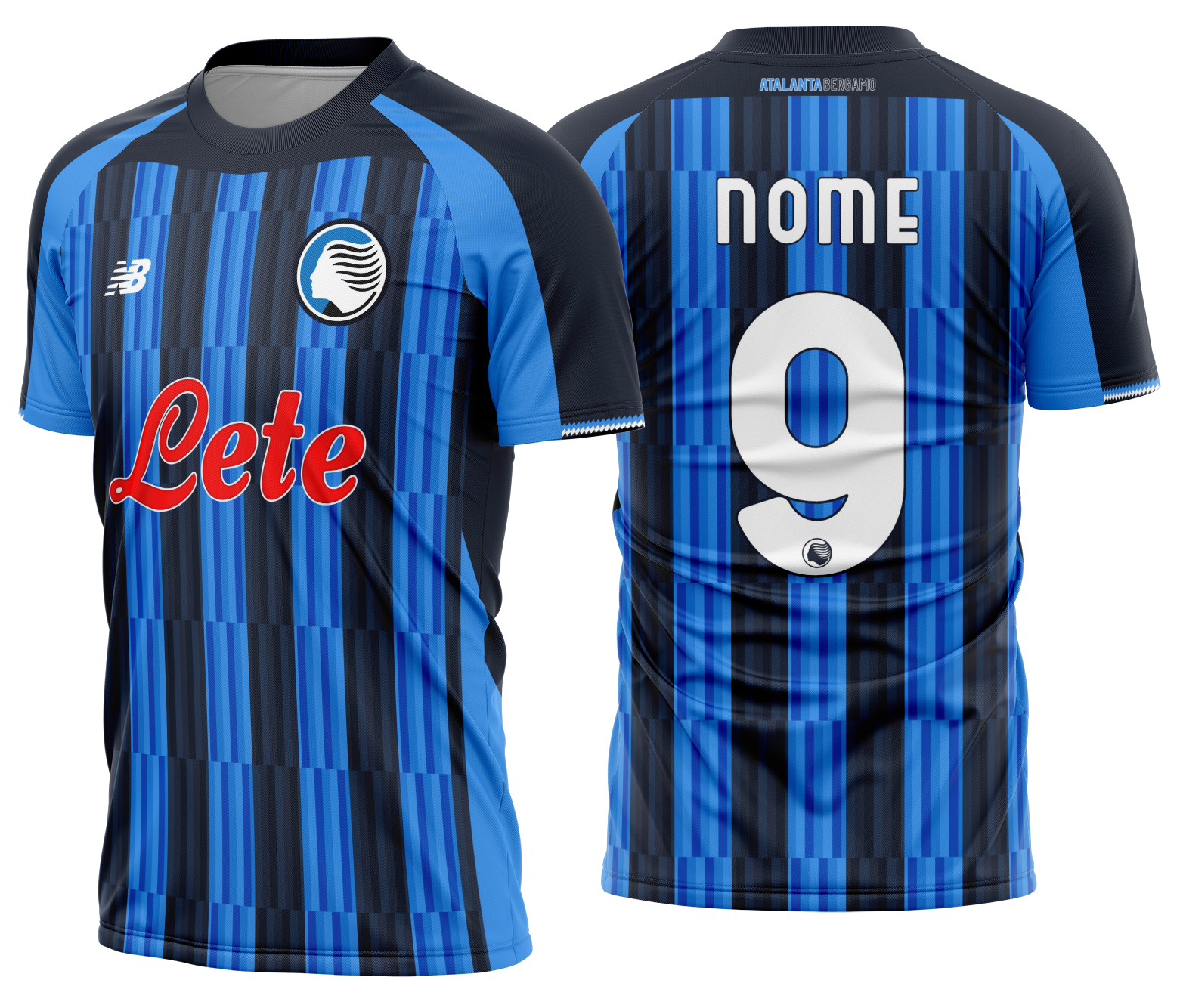 Arte Vetor Camisa Atalanta BC Local 2026-2027
