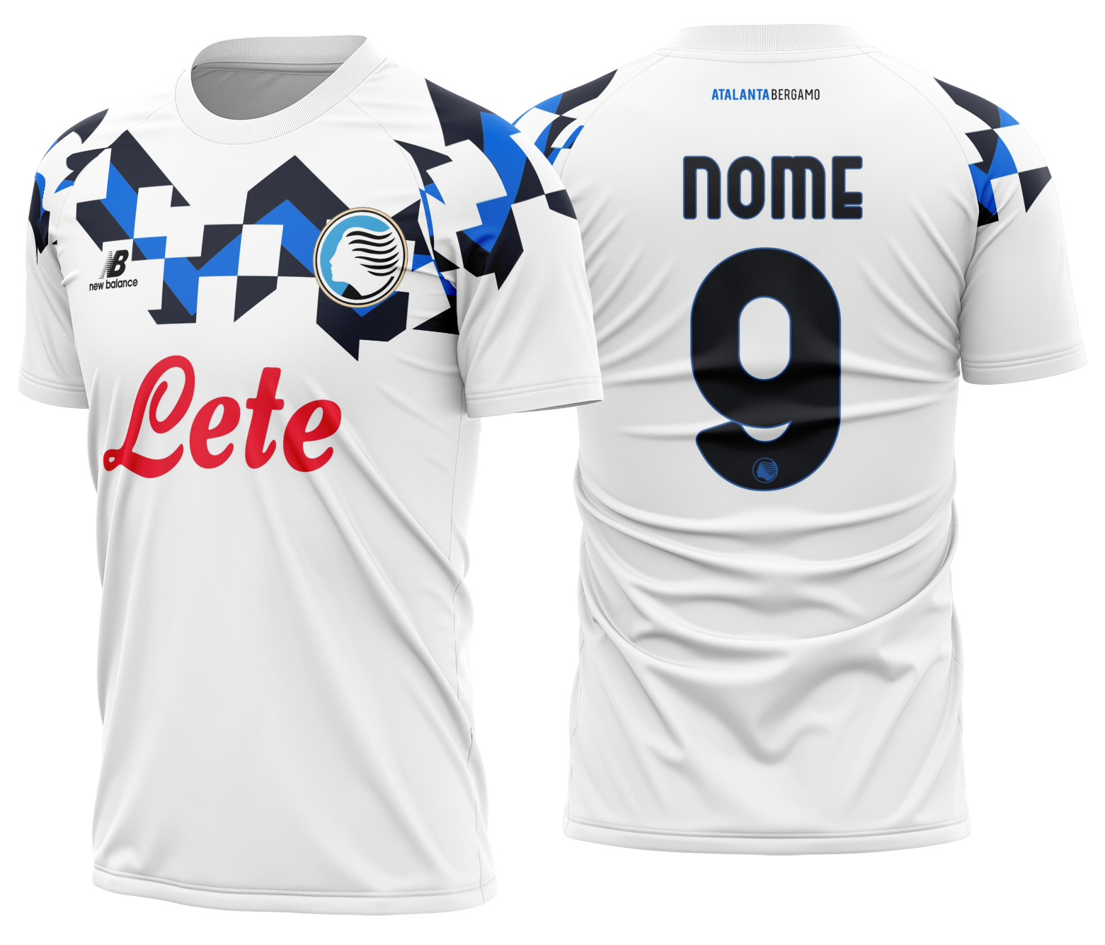 Arte Vetor Camisa Atalanta BC Visita 2026-2027