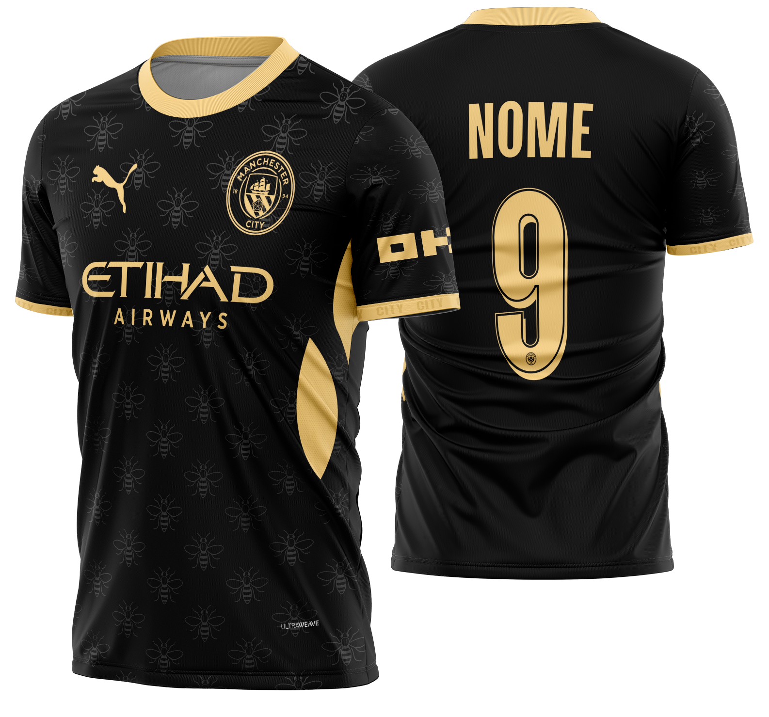 Arte vetor camisa Manchester City visita 2026-2027