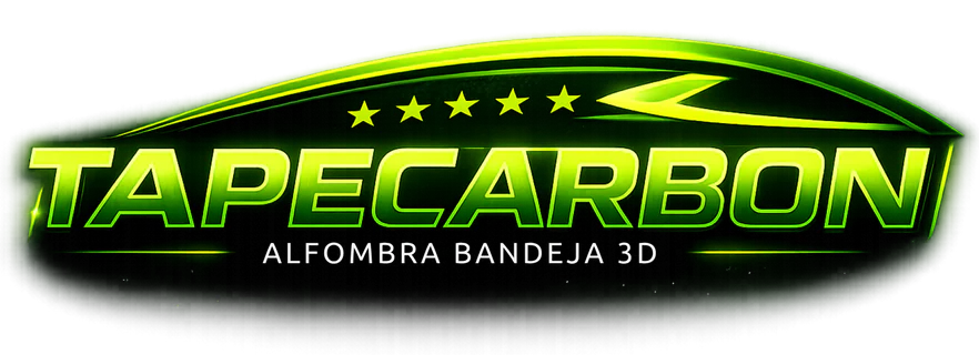 TapeCarbon - Tapetes Bandeja 3D para Autos