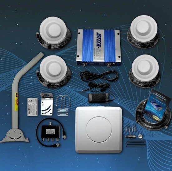 KIT REPETIDOR CELULAR Y BAM JDTECK JD60-4-DB-4 ANTENNA