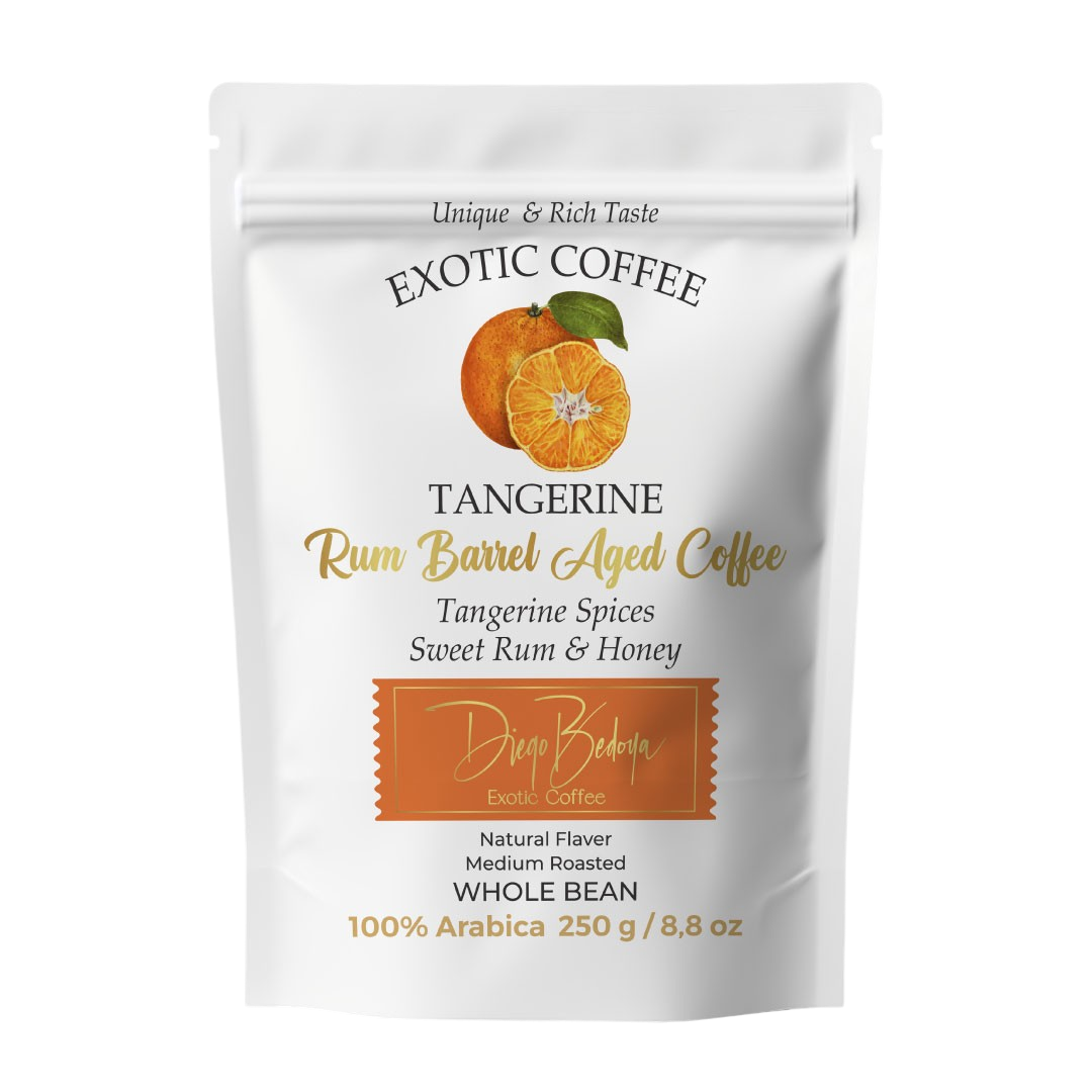 Imagen de Café Grano 250 Gms Diego Bedoya Tabí Mandarina Ron