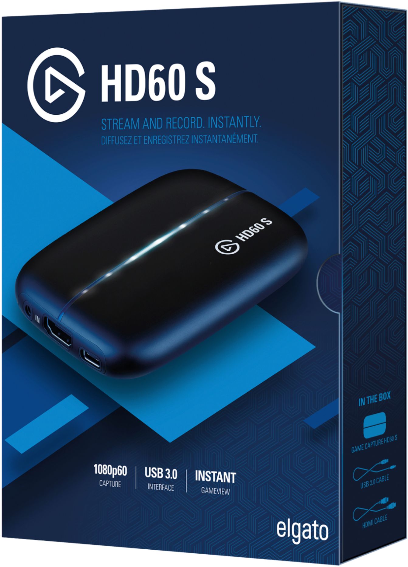 EL GATO HD 60S / CAPTURADORA - USB 3.1 / 108OP - 60 FPS