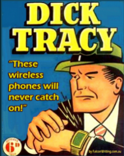Reloj emisor - receptor de DicK Tracy, de la ficción a la realidad.