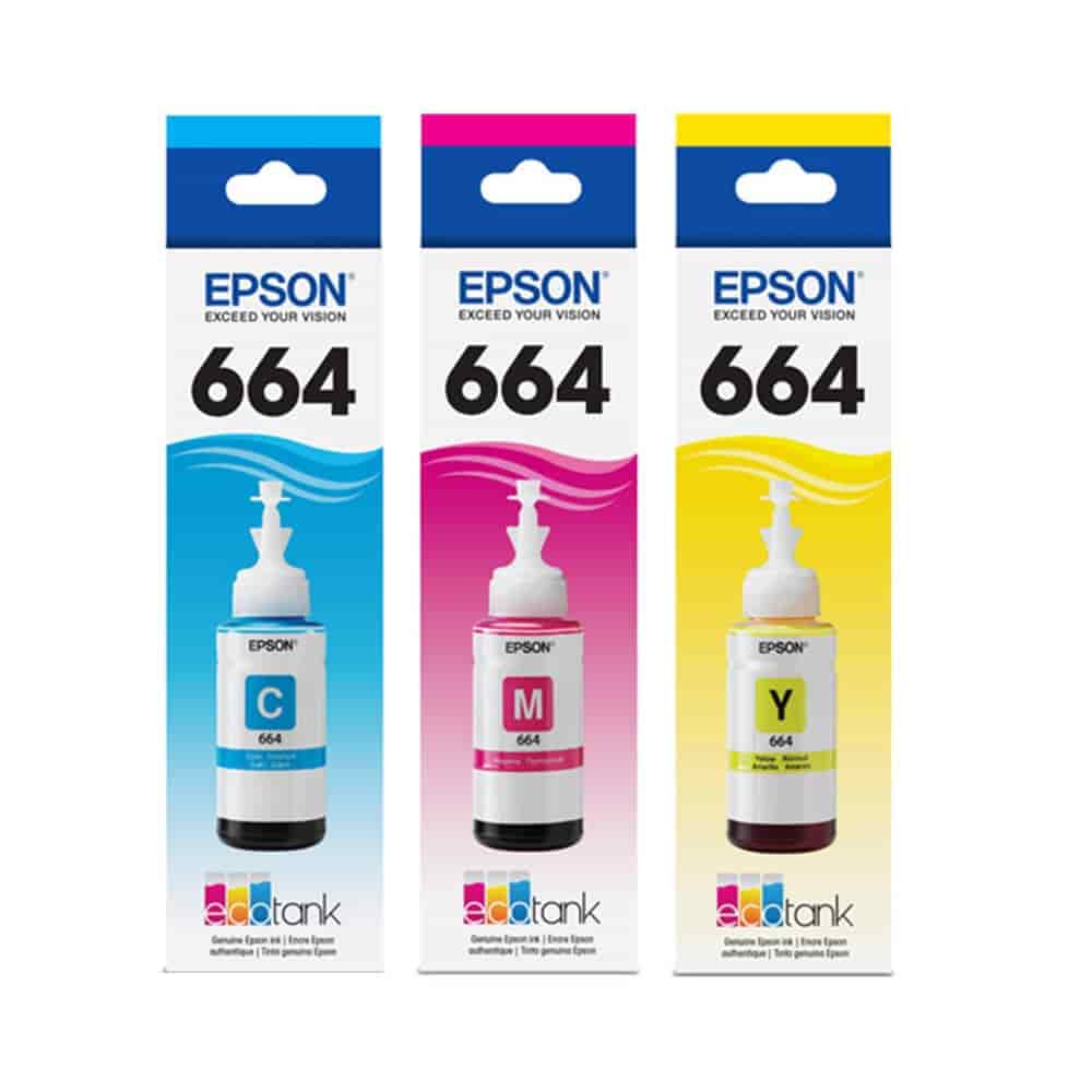 Ripley - PACK TINTA EPSON COLORES: T6642/3/4