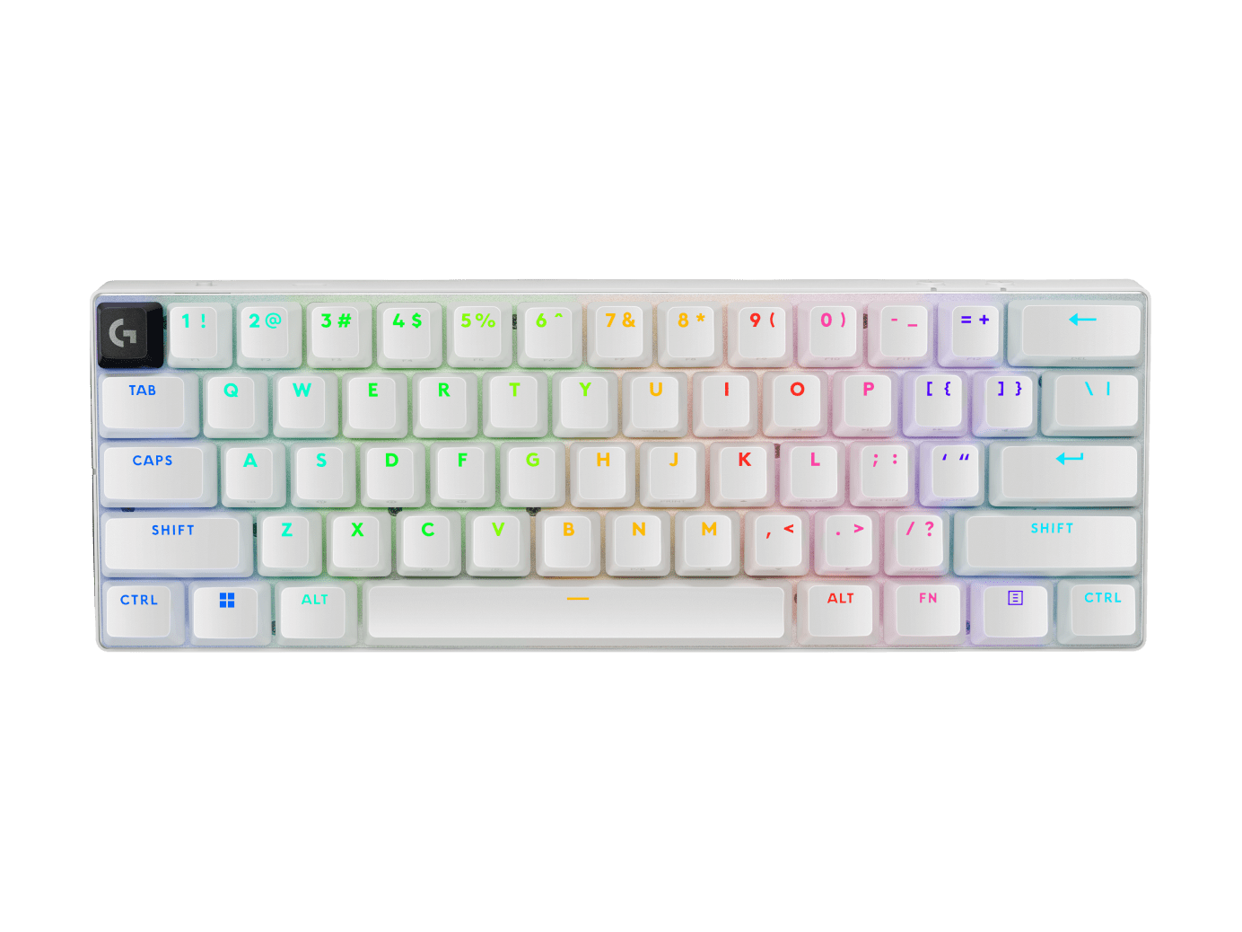 Teclado Logitech G Pro X 60 - White Tactile (920-011921)